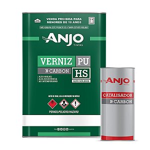 Anjo Verniz PU Carbon HS 2:1 5L + Catalisador CT0117