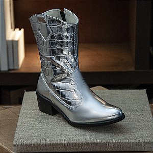 Bota Texana Ana Caste Tendência da Moda