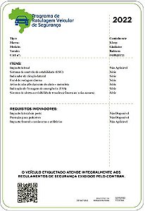 Etiqueta. (2030) Segurança – PN 0400231/30-22