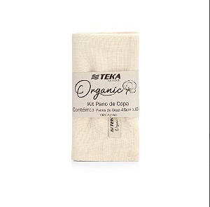 Jogo 3 Panos Prato Copa - Bege - Teka