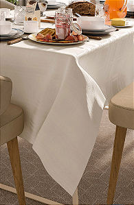 Toalha de mesa - Rosê Bege - Teka