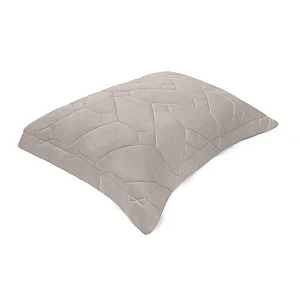 Porta Travesseiro Malha Bambu Natural Buettner 50x70cm - FENDI