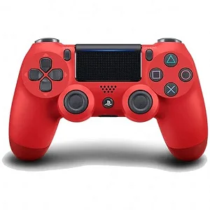 Controle PS4 DualShock 4 vermelho  magma