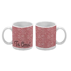 Caneca Dia Dos Namorados 300ml Te Amo - 1 unidade