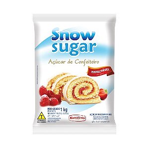 Açúcar de Confeiteiro Snow Sugar - 1kg