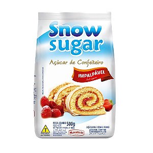 Açúcar de Confeiteiro Snow Sugar - 500 gr