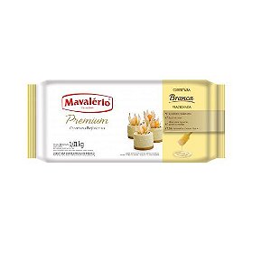 COBERTURA PREMIUM SABOR CHOCOLATE BRANCO MAVALÉRIO - 1,01kg