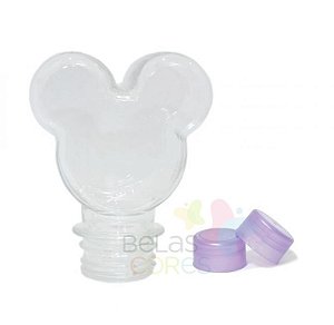 Baleiro/Tubete Mickey 90ml Tampa Lilás - 10 unidades