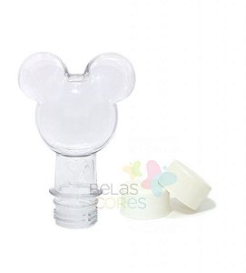 Baleiro/Tubete Mickey Novo 90ml Tampa Branca - 10 unidades