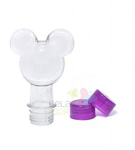 Baleiro/Tubete Mickey Novo 90ml Tampa Roxa - 10 unidades