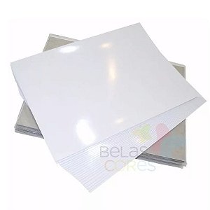 Papel Fotográfico Glossy A4 180g - Brilhoso - 100 folhas