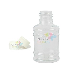 Mini Galãozinho de Água 50 ML -Tampa Branca - Kit c/ 10 unidades