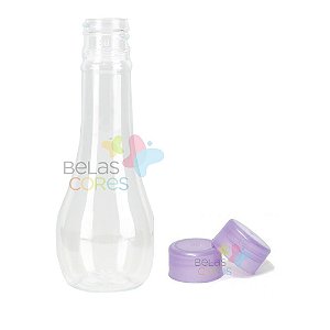 Mini Garrafinha Acquíssima 60 ML -Tampa Lilás - c/ 10 unidades