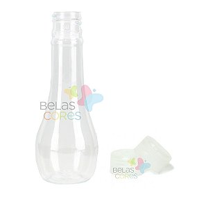 Mini Garrafinha Acquíssima 60 ML -Tampa Transparente - c/ 10 unidades