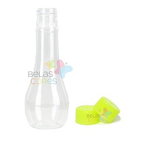 Mini Garrafinha Acquíssima 60 ML -Tampa Verde Limão - c/ 10 unidades