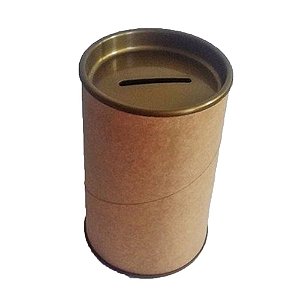 Cofrinho para Lembrancinha - Dourado - Kit c/ 10 unidades