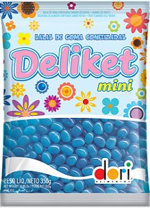 Mini Deliket Frutas Azul Claro Dori 350g