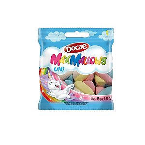 Maxmallows Marshmallow Twist Colorido Unicórnio Docile 15g