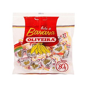 Bala de Banana Oliveira - 80g