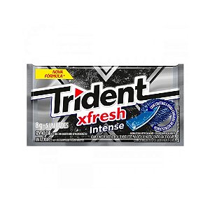 Chiclete Trident Xfresh Intense - 1 Unidade