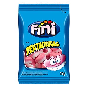 Fini Dentaduras Bala Gelatina 15g - 1 Unidade