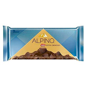 Barra de Chocolate Alpino Extra Cremoso 98g