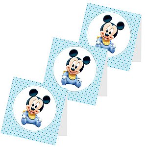 12 Capas de Pirulito Mickey Baby