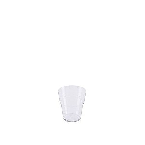 Copo mini vaso acrílico 10ml Prafesta - KIT c/20 Unidades