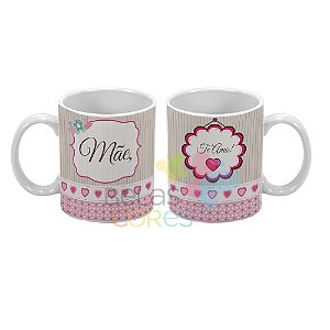 Caneca Dia Das Mães 300ml Mãe Te Amo - 1 unidade