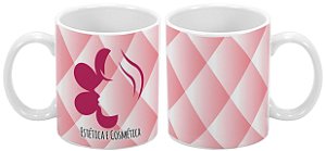 Caneca Profissão 300 ml Estética e Cosmético - 1 unidade