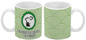 Caneca Profissão 300 ml Engenharia de Controle e Automação - 1 unidade