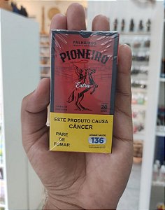Cigarro de Palha Pioneiro Extra Original – Maço com 20 Unidades