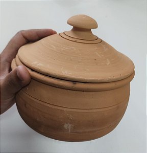 Panela de Barro com tampa Nº2