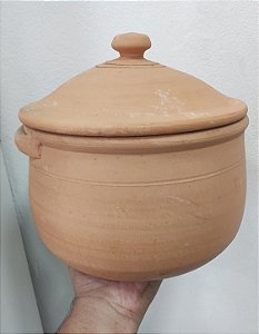 Panela de Barro com Tampa Nº 4