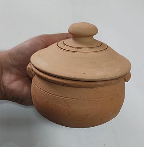 Panela de Barro com Tampa Nº0