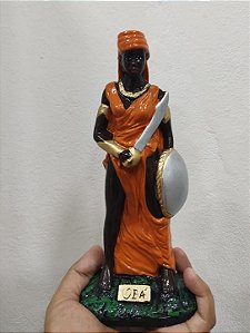 Imagem Da Orixá Obá 25cm