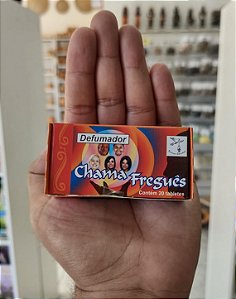 Defumador Chama Freguês Natureza 20 Tabletes