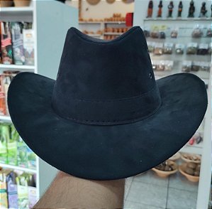 Chapéu de Boiadeiro Preto – Estilo, Tradição e Excelente Acabamento