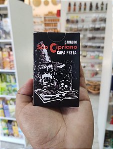 Baralho São Cipriano Capa Preta com 36 Cartas Autoexplicativas
