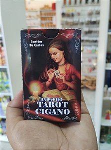 Baralho Tarot Cigano com 36 Cartas e Manual
