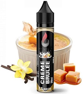 E-Liquid Sobremesa de Caramelo e Baunilha/Creme Brulée (30ml) | LS Juices