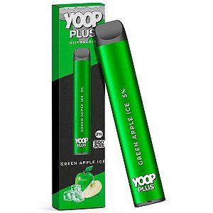Pod Descartável Maça Verde Gelada/Green Apple Ice (5%, 800 Puffs) | YOOP