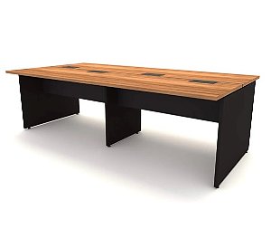 Plataforma de Trabalho 4 Lugares 2,40 x 1,20 m c/ Caixa de Tomada Pé Painel