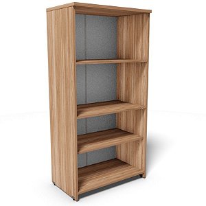 Armário para Escritório 25 mm Armário Alto Aberto Estante Livros Escritório Home Office 1,59 x 0,80 x 0,47 m 3 Prateleiras