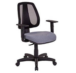 Cadeira Escritório B. Side Executiva Ergonômica Giratória Home Office Tela Mesh