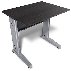 Mesa Reta para Escritório Saia em Aço 18 mm 1,20 x 0,60 m Home Office