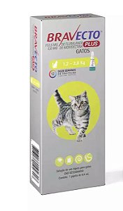 Antipulgas Bravecto MSD Transdermal Gatos 6,25 a 12,5kg - Pet Here