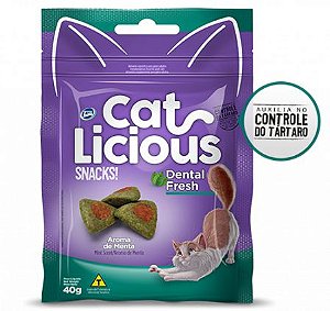 Petisco Total CatLicious Snacks Dental Fresh -40g