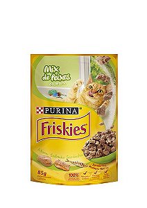 Ração Nestlé Purina Friskies Sachê Mix de Peixe ao Molho para Gatos - 85g