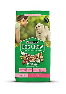 Ração Nestlé Purina Dog Chow Extra Life Papita para Cães Filhotes - 20 Kg